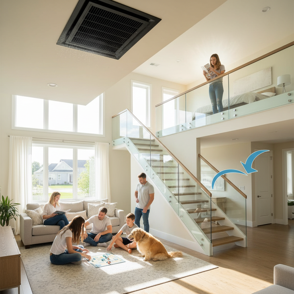 uneven cooling home one room hot and one cold