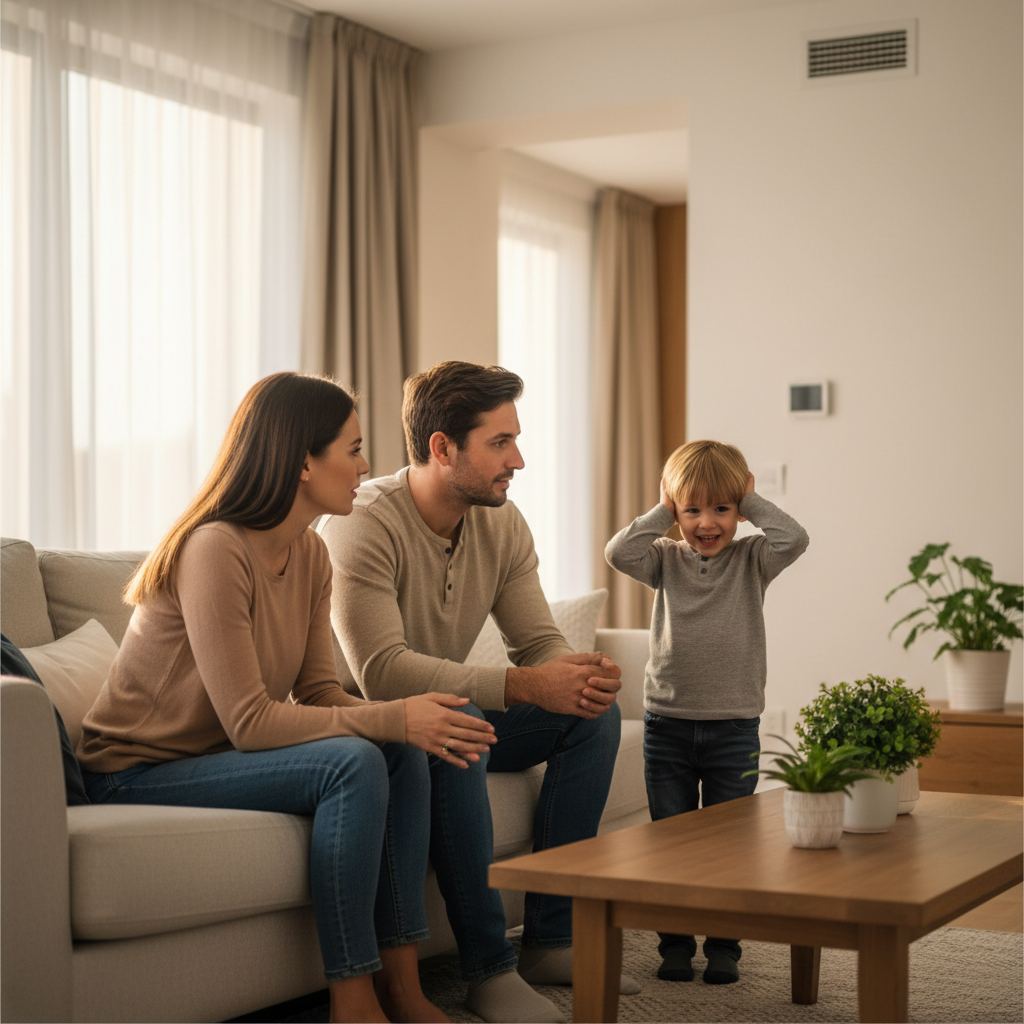 Create a realistic, high-quality image that matches the topic of the blog. DO NOT generate: families sitting on couches people pointing at thermostats staged conversations inside homes Instead, prioritize: close-up of AC capacitor inside condenser technician testing capacitor with multimeter electrical components inside outdoor unit capacitor visibly swollen or worn Style should be: realistic (not overly staged) slightly cinematic lighting clean, professional, and trustworthy no exaggerated emotions or fake smiling The image should feel like: “real electrical component inspection” —not a stock photo.
